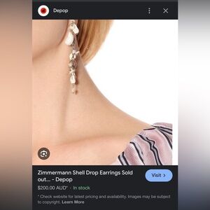 Zimmermann Shell earrings